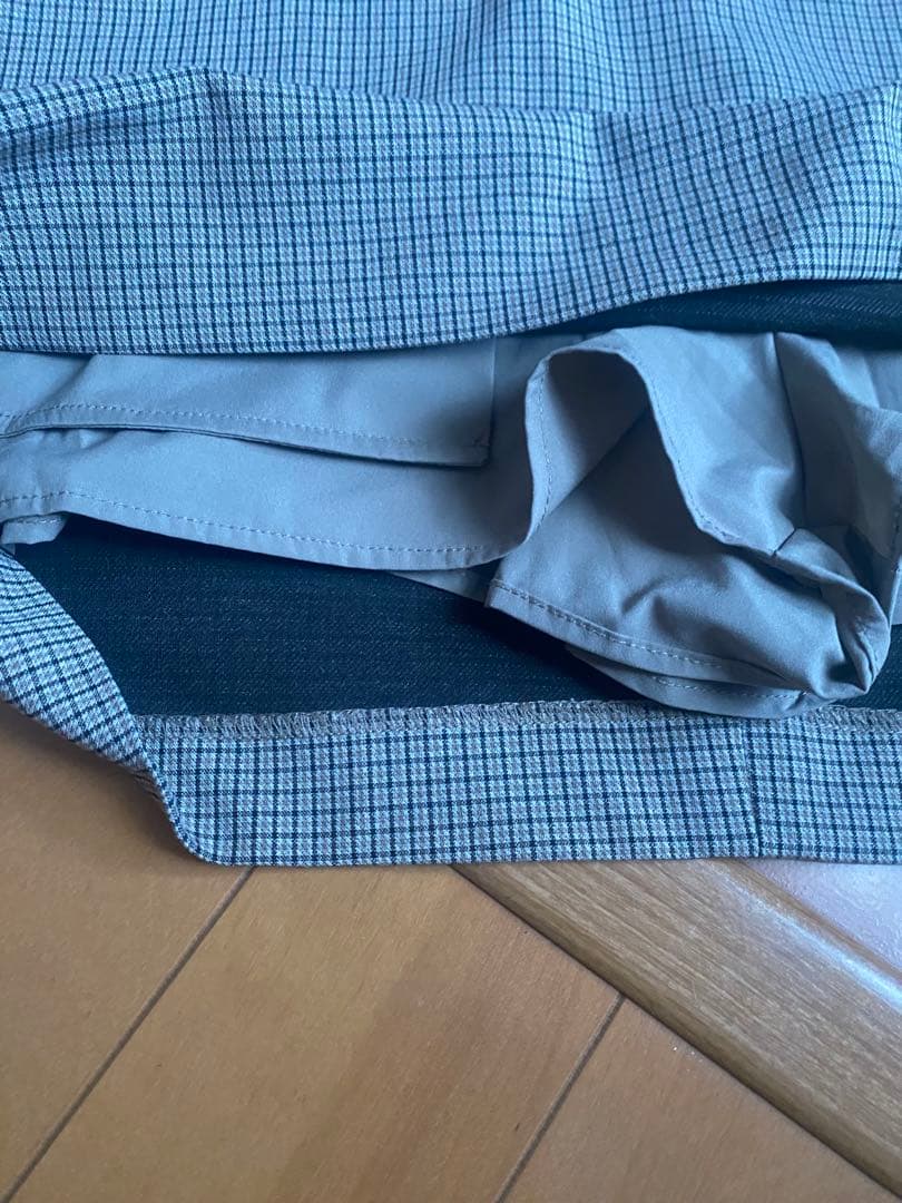 【雑誌掲載】UNIQLO セットアップ⭐︎ダブルジャケット(L)＋スコート(M)