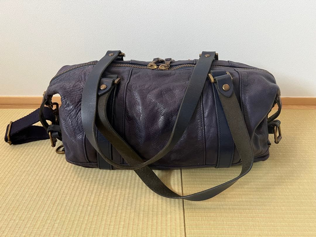 masterpiece ダークパープル レザー