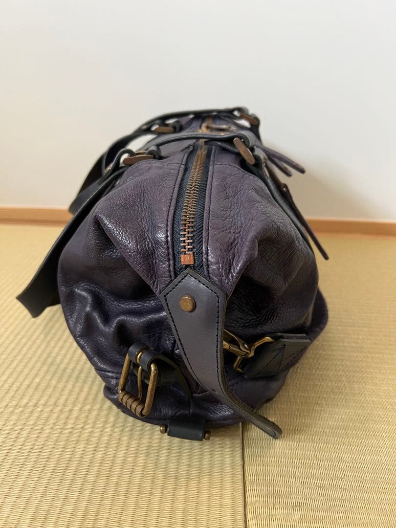 masterpiece ダークパープル レザー