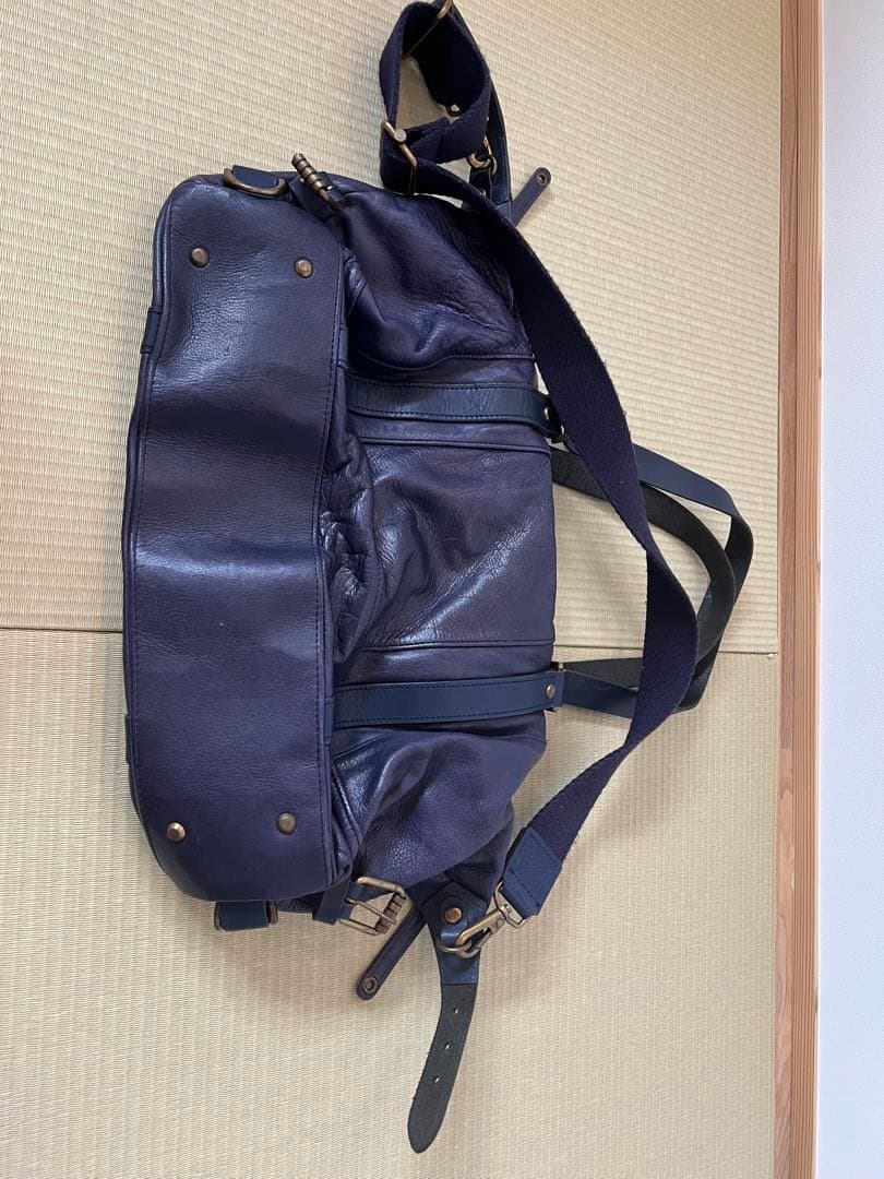 masterpiece ダークパープル レザー