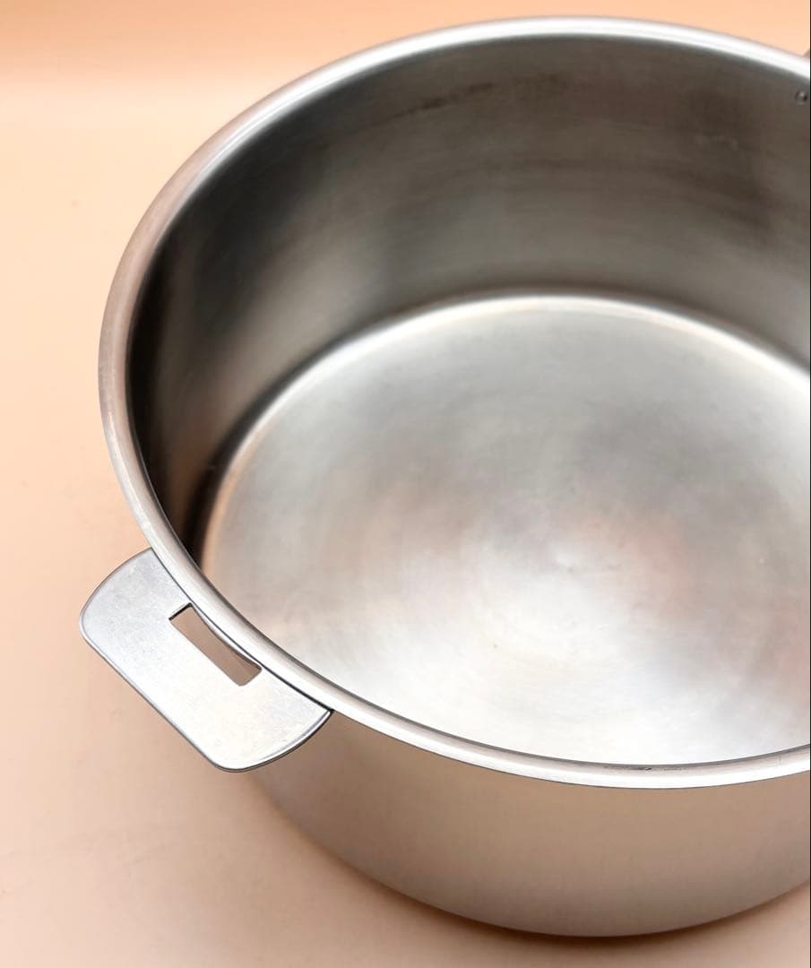 24cm　CRISTEL クリステル グラフィット　深鍋