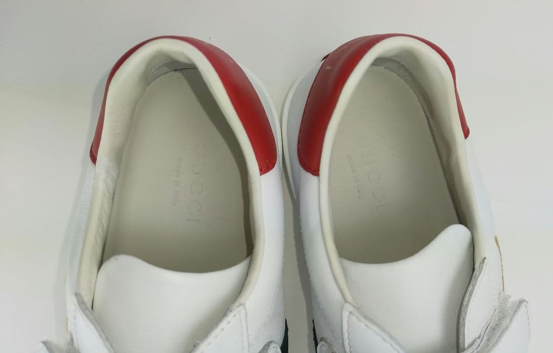 i*♡様 美品　GUCCHI グッチ　キッズ　スニーカー シェリーライン　猫　3