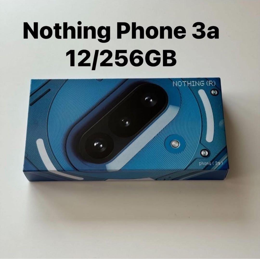 スマートフォン本体 Nothing Phone 3a 12+256GB