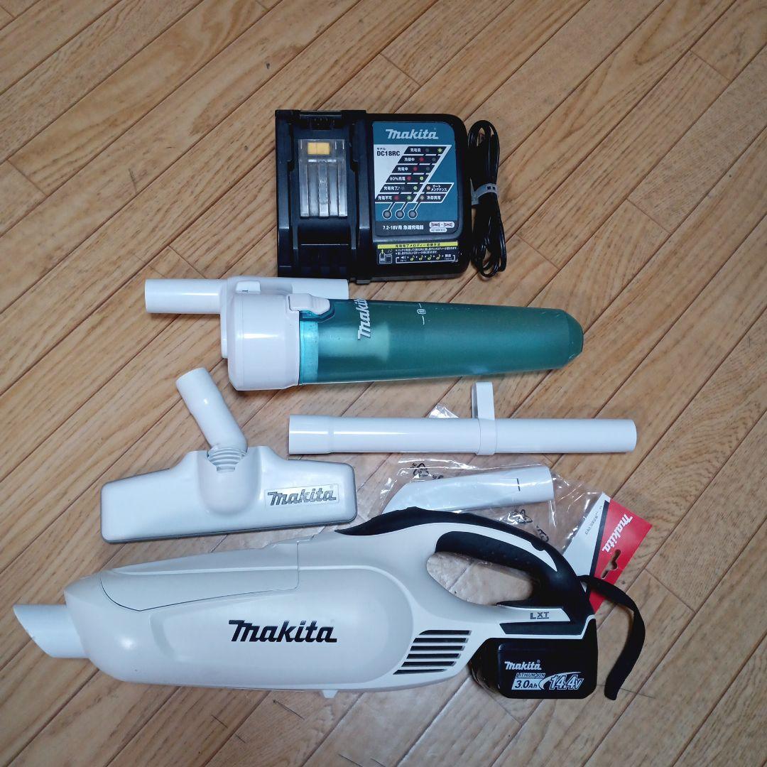 マキタ14.4V充電式クリーナCL142FDバッテリ 充電器 サイクロン 付