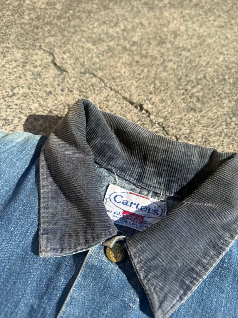60s Carter's デニムカバーオール カーターズ ワーク 1960s
