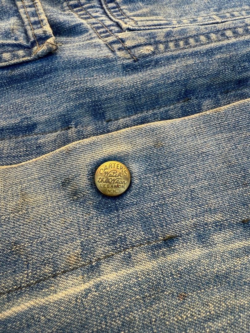 60s Carter's デニムカバーオール カーターズ ワーク 1960s