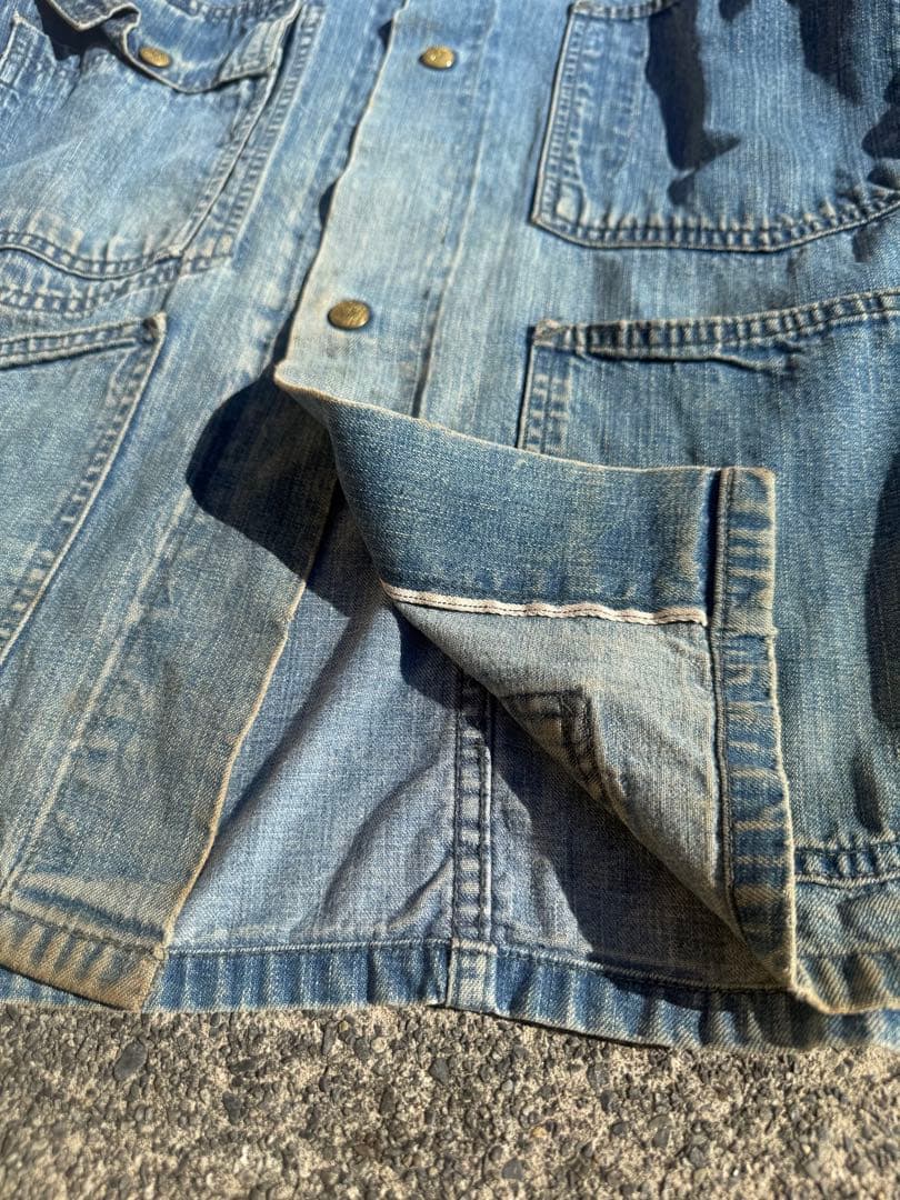 60s Carter's デニムカバーオール カーターズ ワーク 1960s