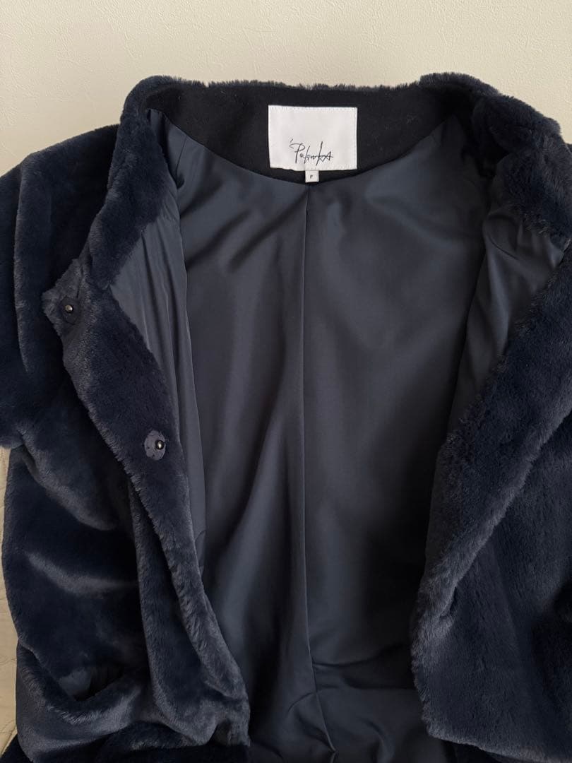 PalinkA パリンカ　2way ファーコート　リアルムートンファー