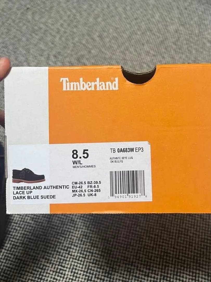 Timberland 3eye ネイビー