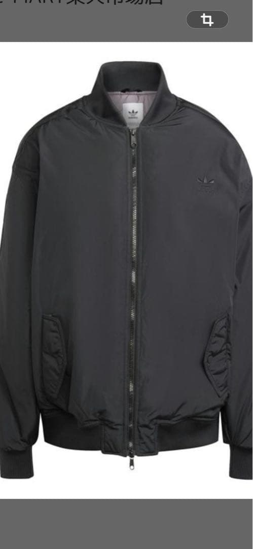 adidas オーバーサイズ ボンバージャケット オリジナルス レディース