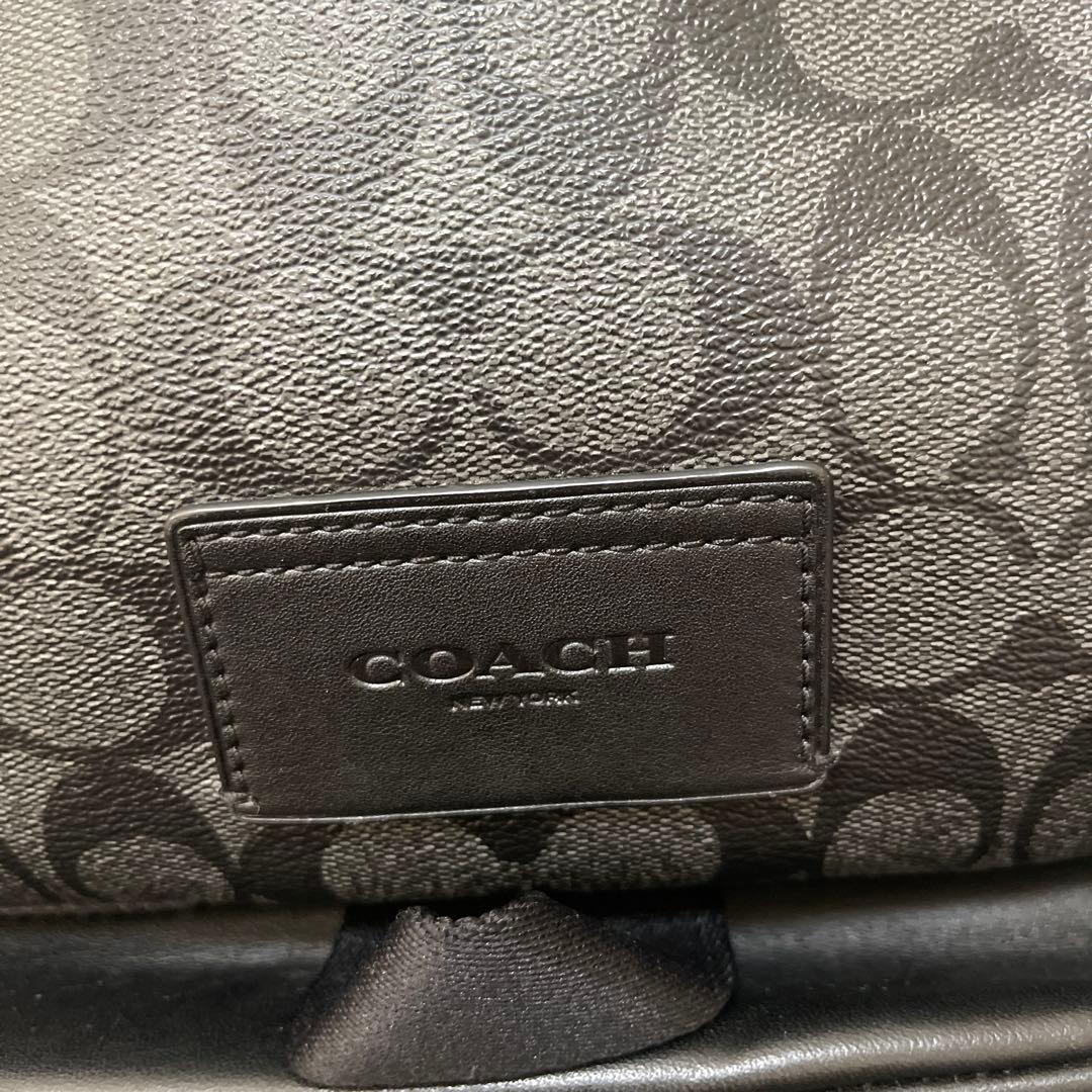 美品✨お気軽にお値下げ相談してください！ coachシグネチャートラックバック