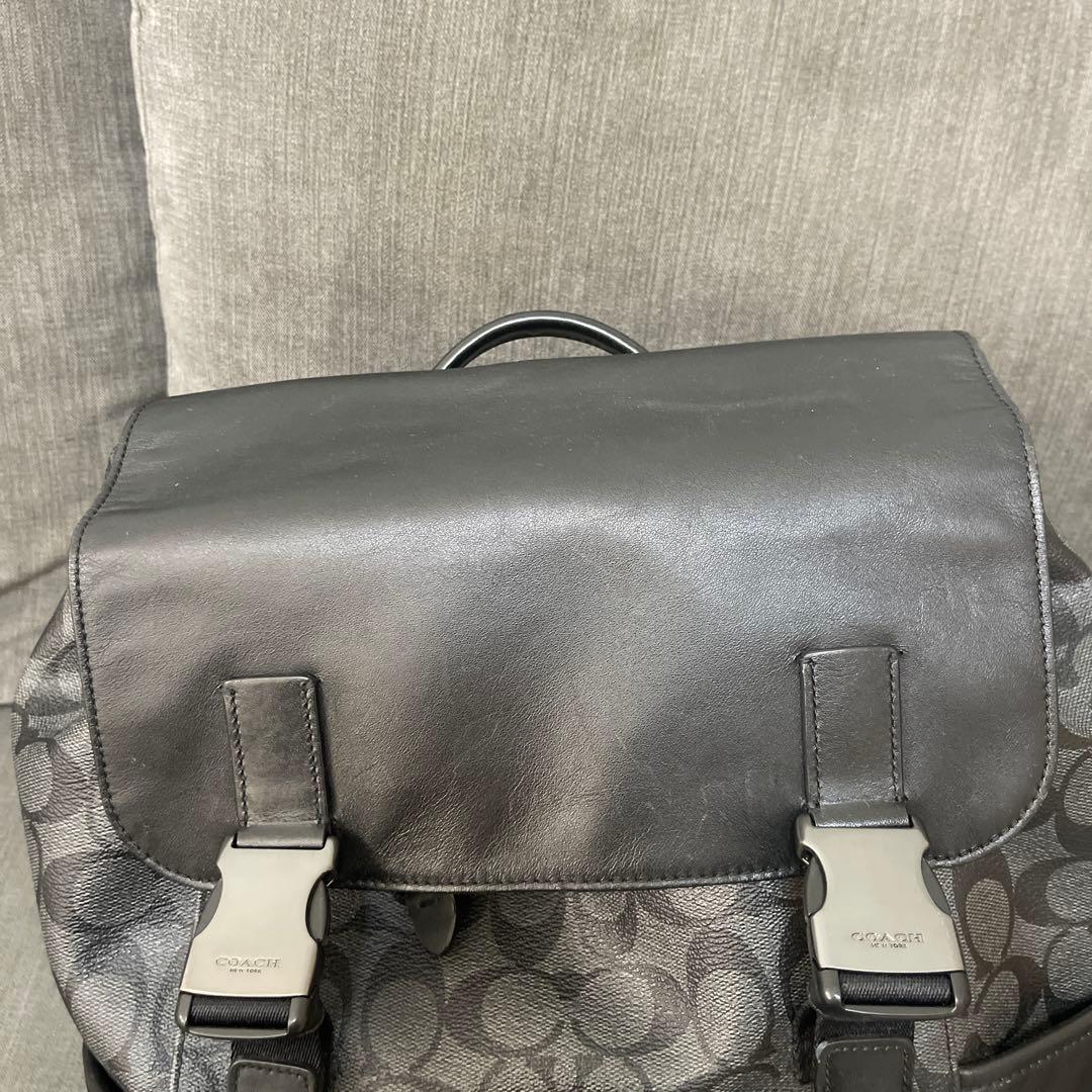 美品✨お気軽にお値下げ相談してください！ coachシグネチャートラックバック