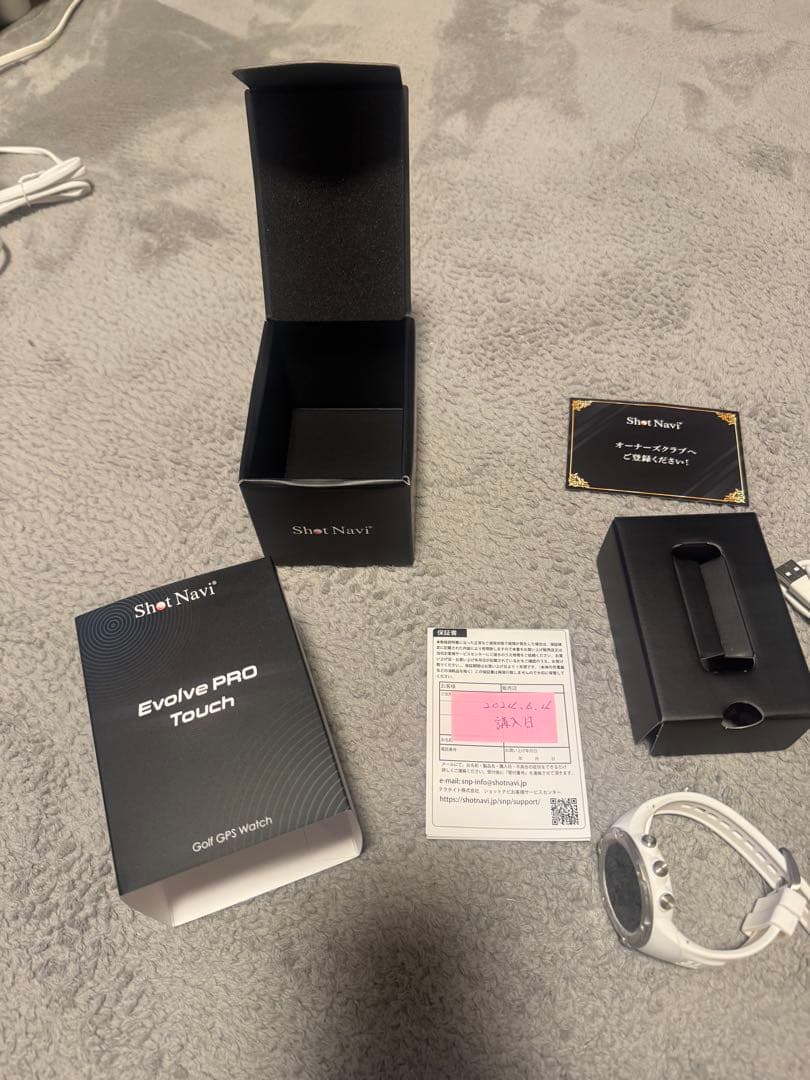 Shot Navi Evolve PRO Touch GPSゴルフウォッチ