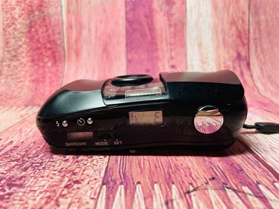 初代 OLYMPUS オリンパス μ mju ミュー ブラック