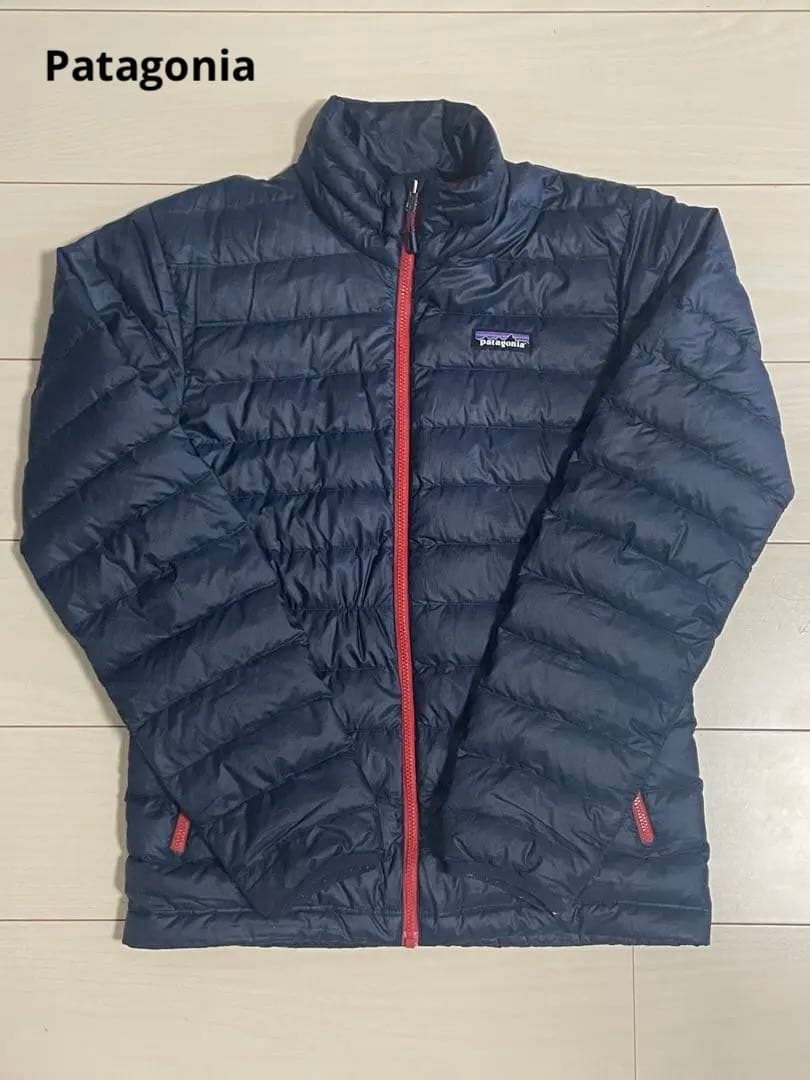 【美品】パタゴニア ダウンセーター XSネイビー STY84674 FA16