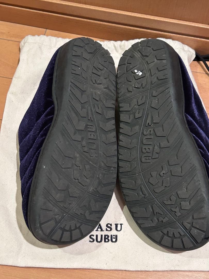 MASU X SUBU M.S. CREST SANDAL ネイビー サイズ2