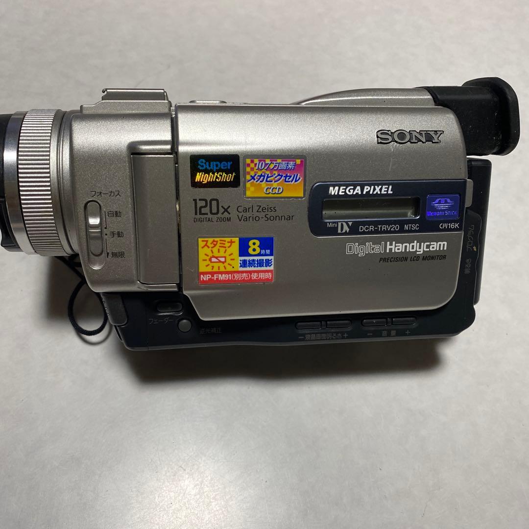 SONY miniDVビデオカメラ DCR-TRV20 ③