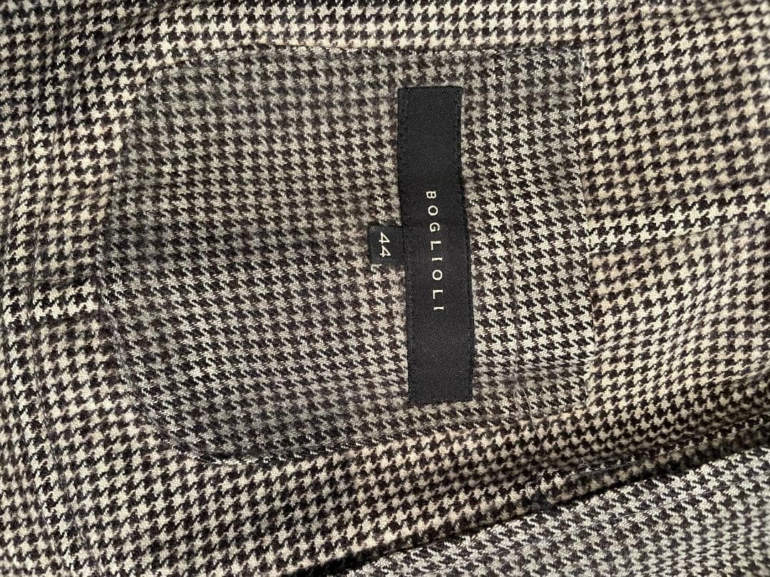 ●BOGLIOLI ボリオリ/ジャケット/44/グレー/ウール/イタリア製●