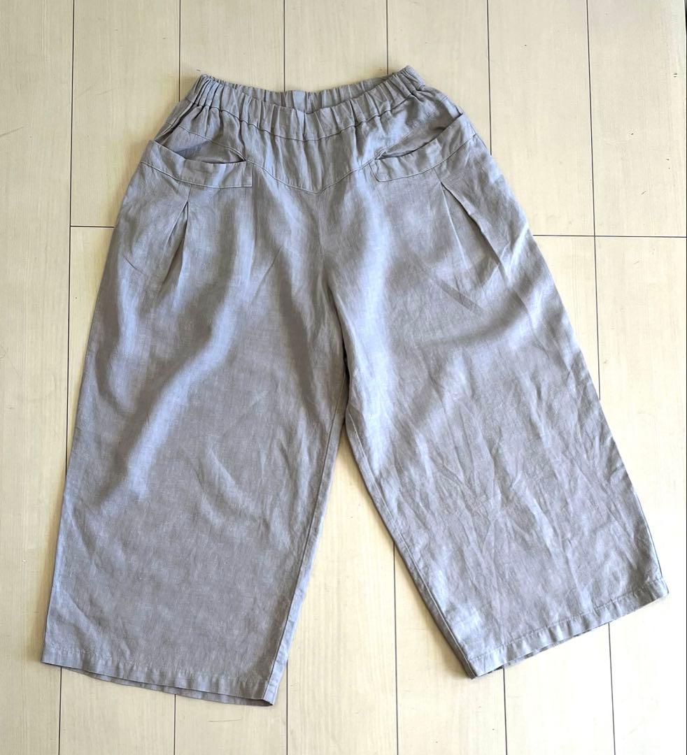 群言堂　リネンキャンバス薄荷(はっか) グレー