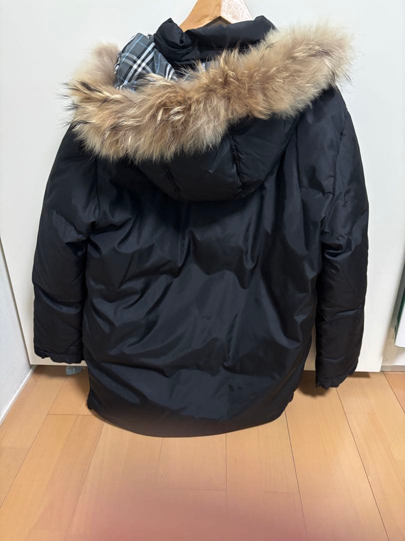 Burberry BLACK label メンズダウンジャンパー
