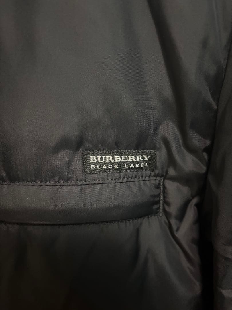 Burberry BLACK label メンズダウンジャンパー