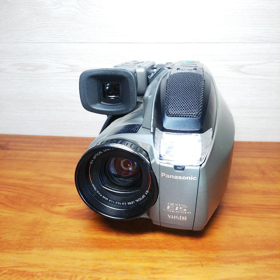 Panasonic VHS-C ビデオカメラ PV-L550D 希少動作品