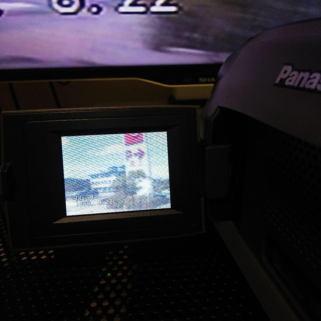 Panasonic VHS-C ビデオカメラ PV-L550D 希少動作品