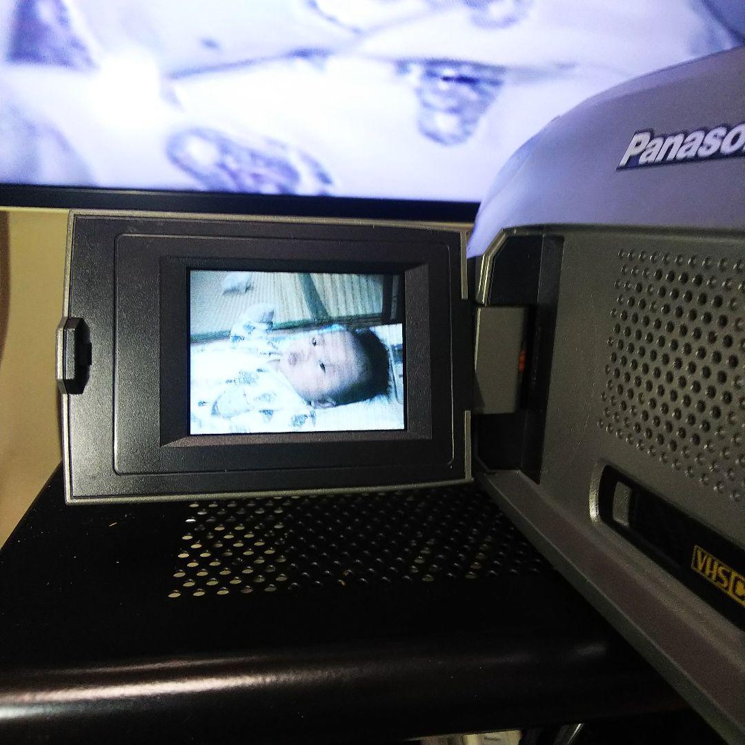 Panasonic VHS-C ビデオカメラ PV-L550D 希少動作品