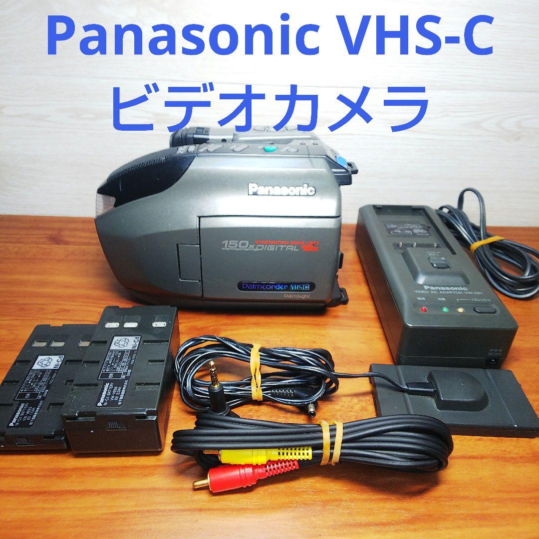 Panasonic VHS-C ビデオカメラ PV-L550D 希少動作品