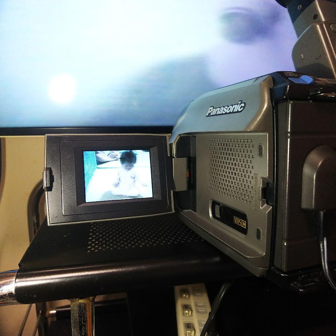 Panasonic VHS-C ビデオカメラ PV-L550D 希少動作品