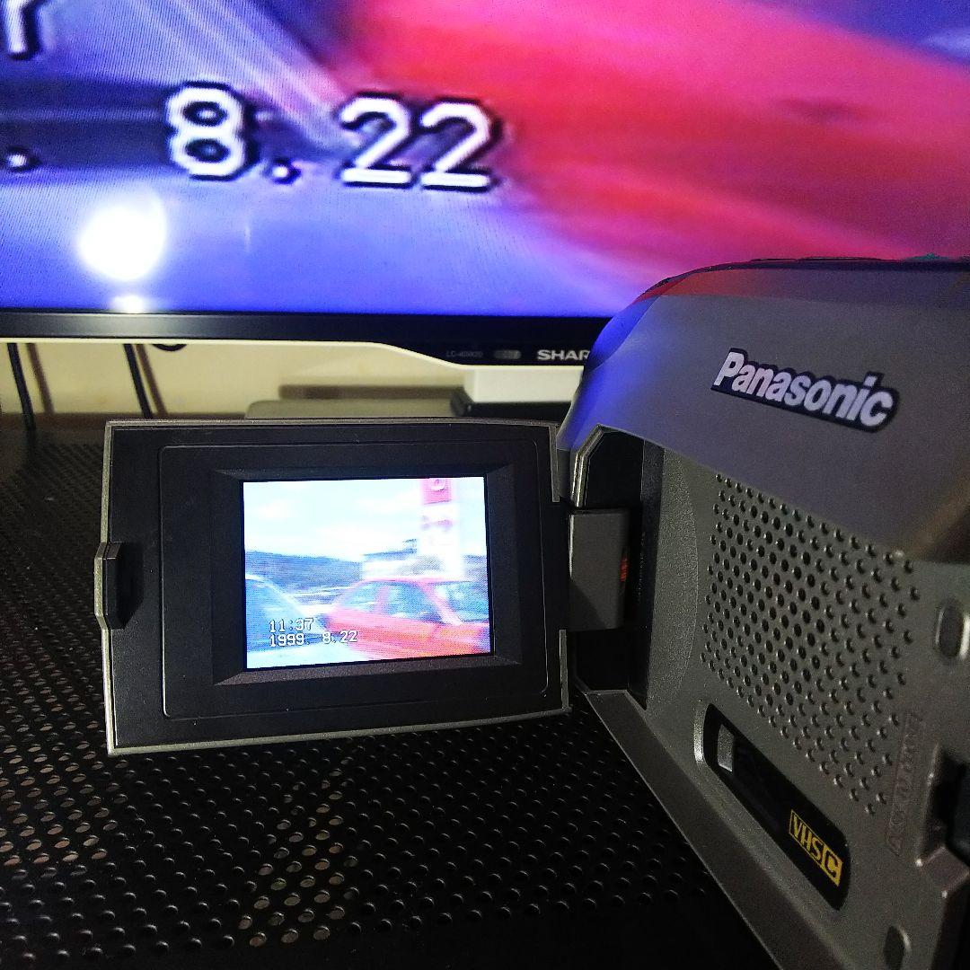 Panasonic VHS-C ビデオカメラ PV-L550D 希少動作品