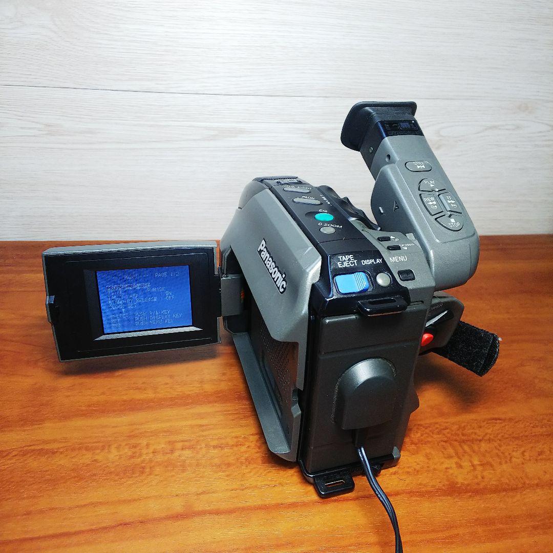 Panasonic VHS-C ビデオカメラ PV-L550D 希少動作品