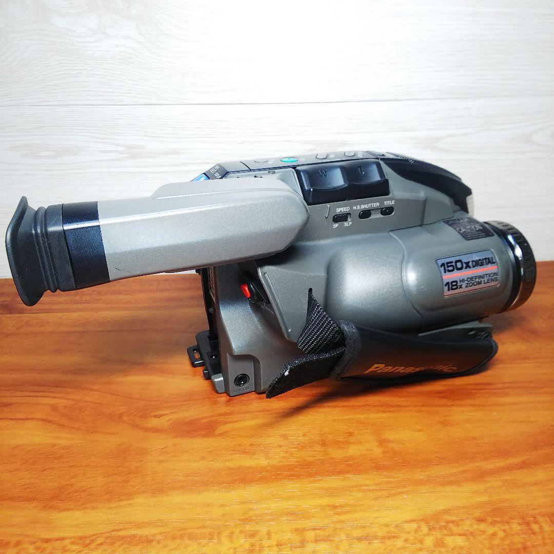 Panasonic VHS-C ビデオカメラ PV-L550D 希少動作品