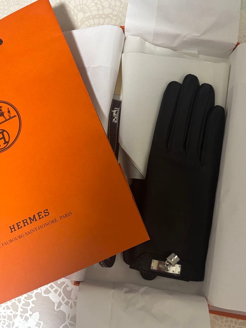 ■HERMES ケリーグローブ　ソヤ エルメス手袋 HERMES グローブ