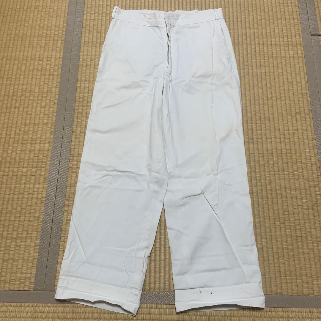 50-60s US NAVY コットンワークパンツ