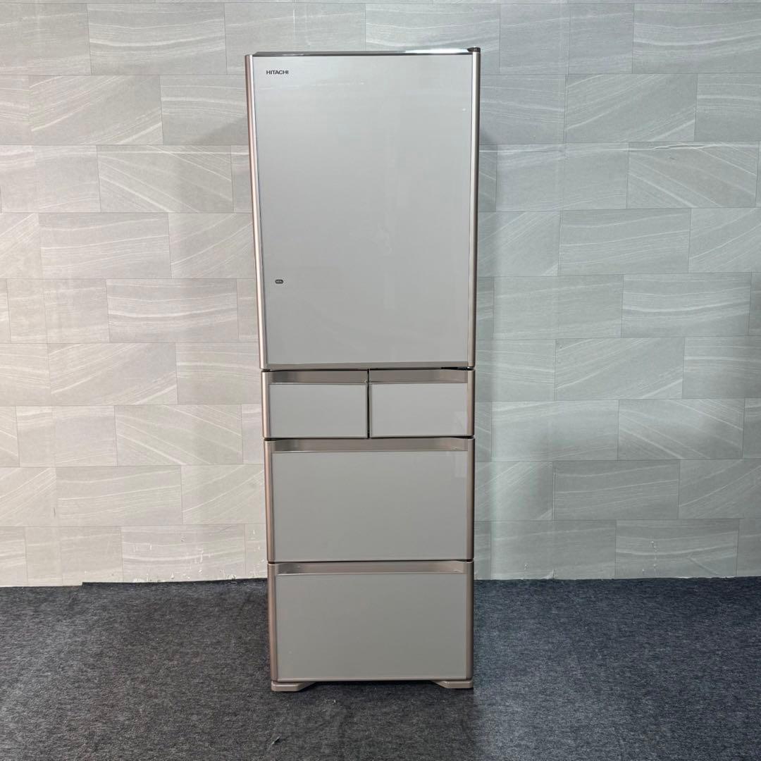 HITACHI 冷蔵庫 401L 大容量 R-S4000G 右開き d3262