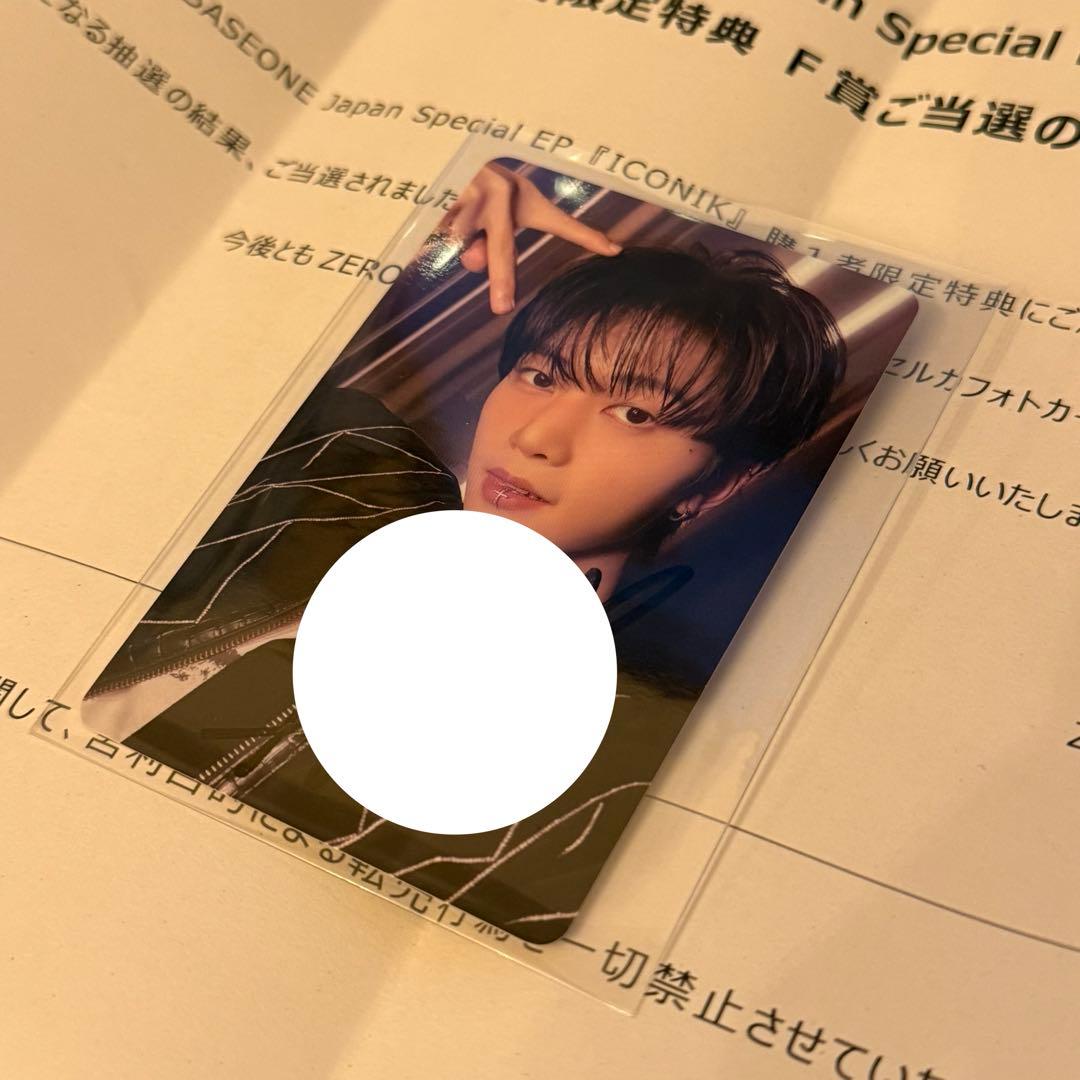 ZEROBASEONE ICONIK F賞 直筆サイン入りトレカ マシュー