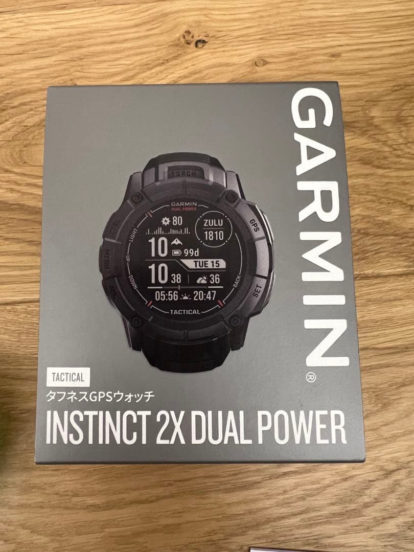 時計 Garmin instinct2x dual power tactical