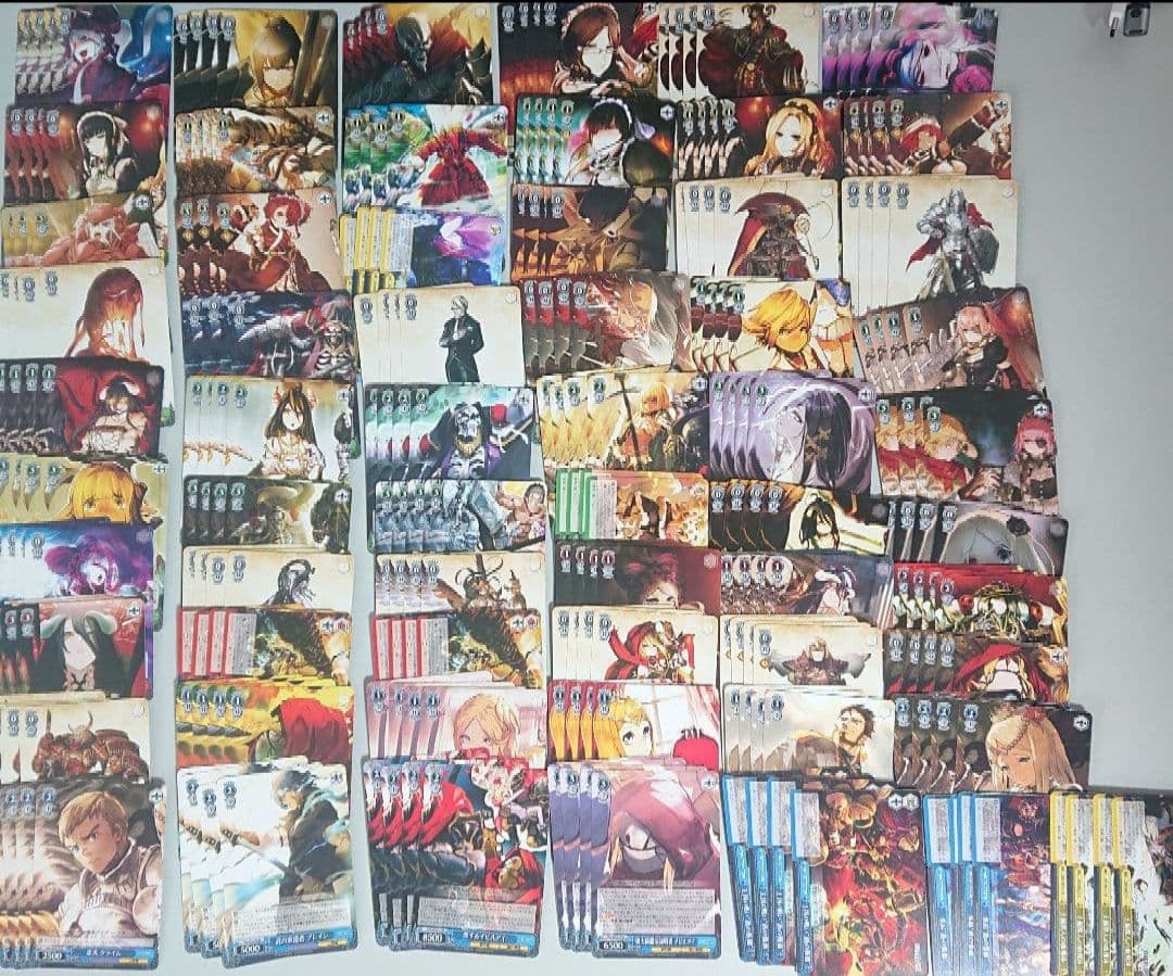 原作 オーバーロード　プレミアムブースター　N ノーマル 4コン 61種