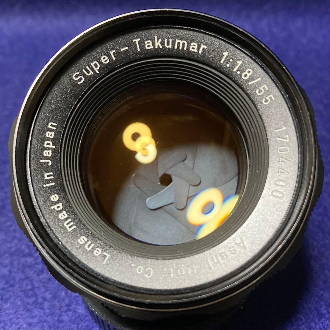 PENTAX Super Takumar 55mm f1.8 後期型 68104