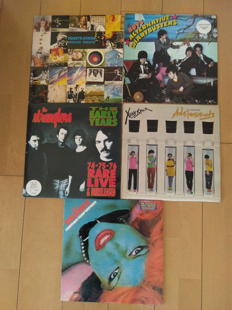 punk The Stranglers など5枚数
