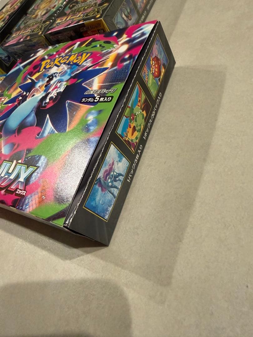 ポケカ　BOX MEGAドリームEX インフェルノX スタートデッキセット