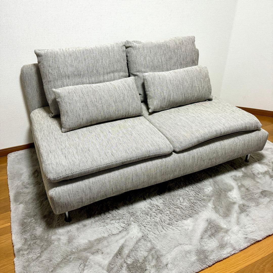 koto☆【使用半年未満！】IKEA ソーデルハムン 3人掛けコンパクト