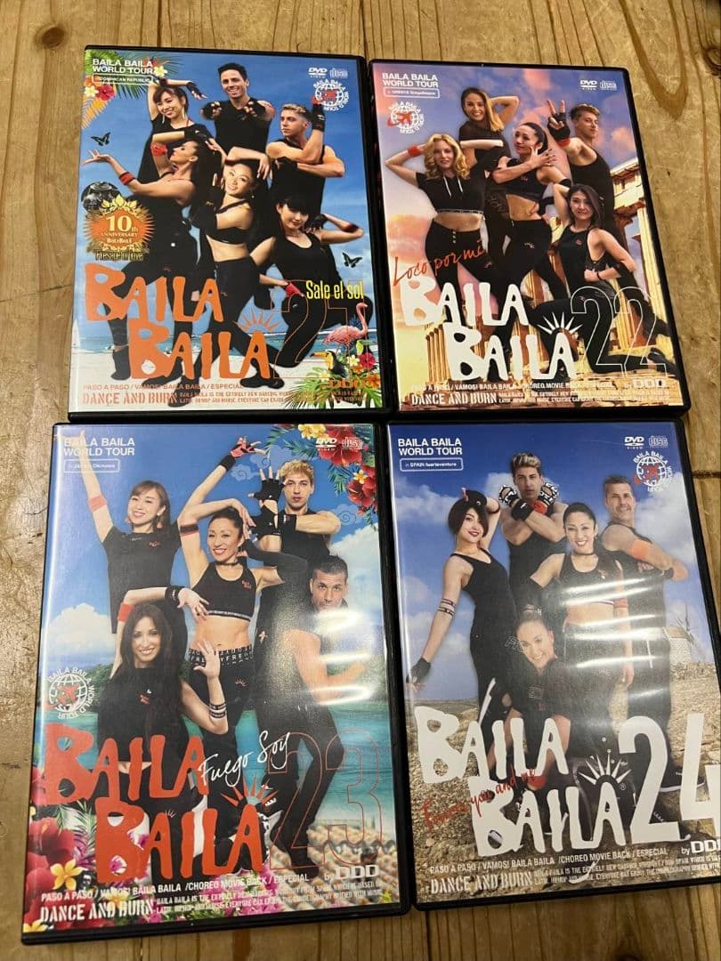 Baila Baila DVDセット 21~24