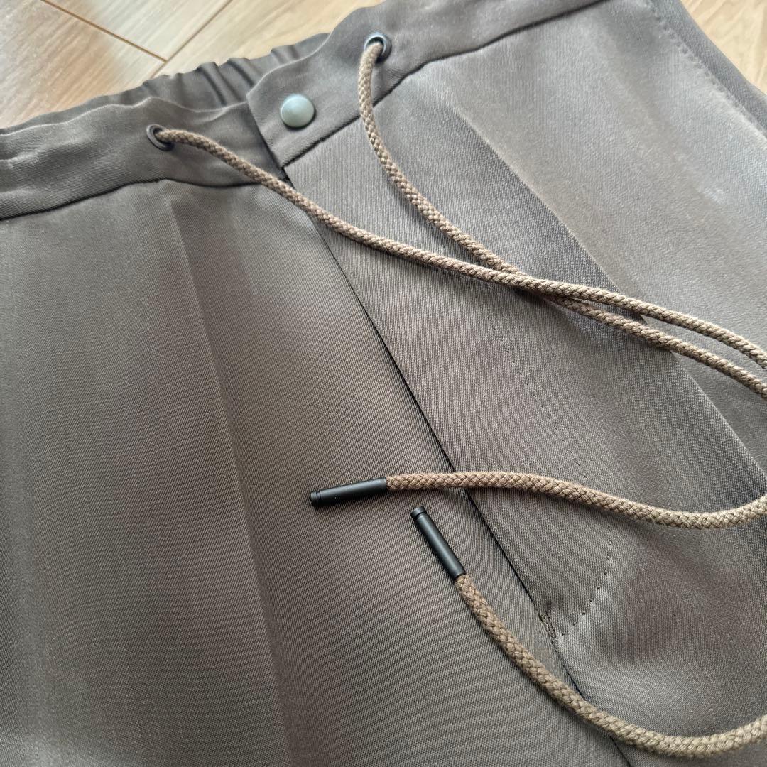 【THE RERACS】THE EASY SLACKS FLARE(KHAKI)