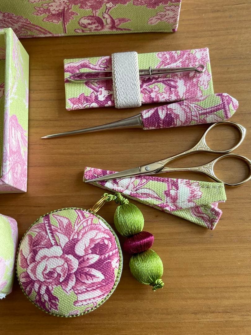 カルトナージュミニ裁縫箱