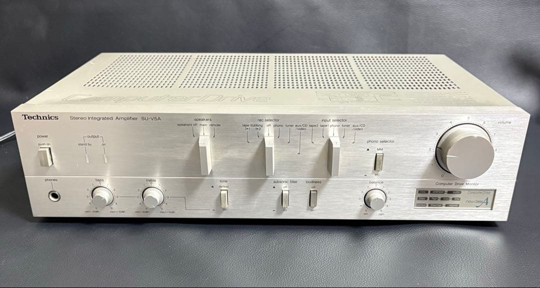 【通電確認済】テクニクス　Technics SU-V5A　アンプ