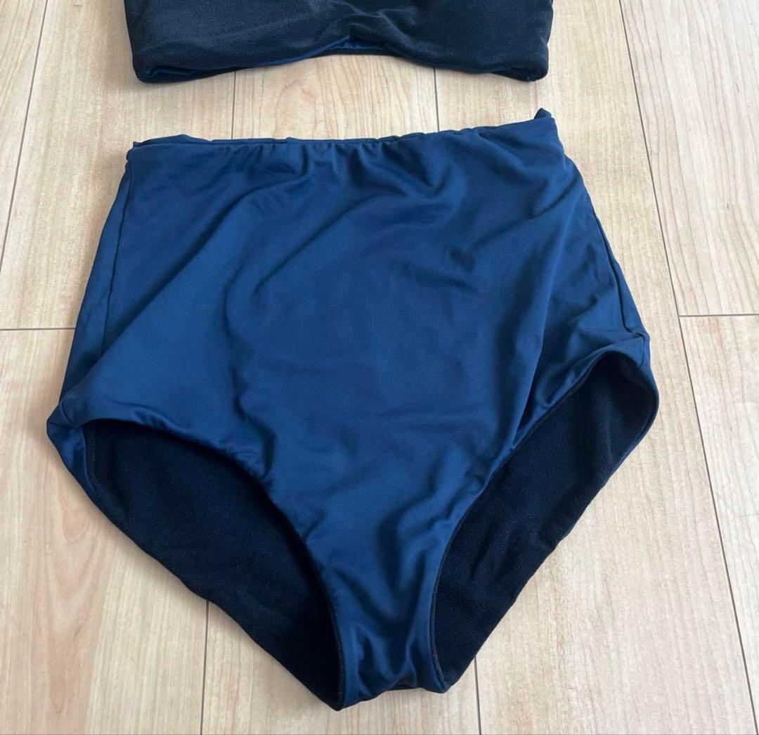 ALEXIA STAM ワンショルダー ブラック水着