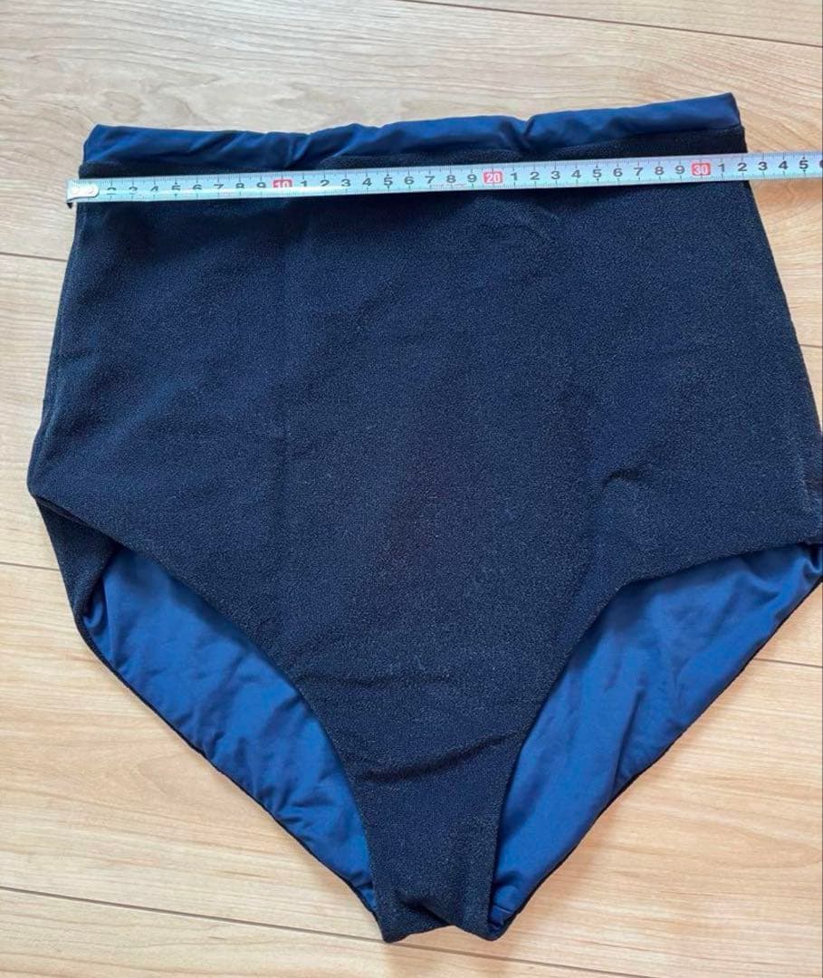 ALEXIA STAM ワンショルダー ブラック水着