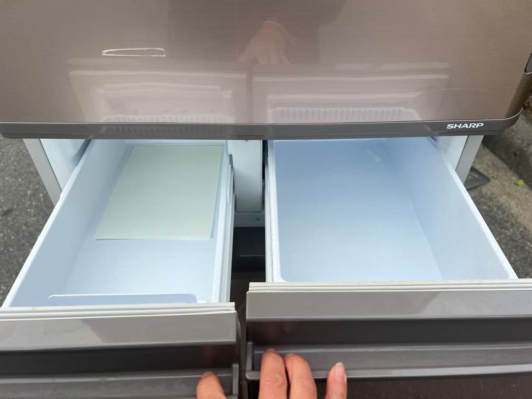 2021年製 シャープ ノンフロン冷凍冷蔵庫 SJ-X414H-T